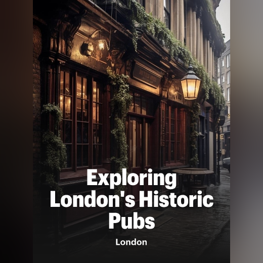 Exploring London's Historic Pubs, Vauxhall, United Kingdom